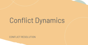 Conflict Dynamics